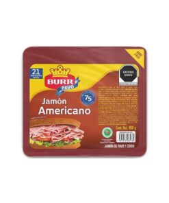 Jamón de pavo y cerdo americano Burr
