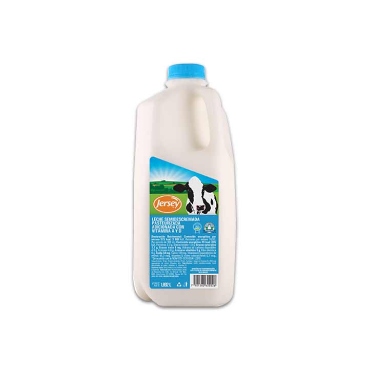 Leche semidescremada Jersey (1.89 l)