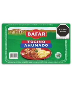 Tocino ahumado rebanado Bafar