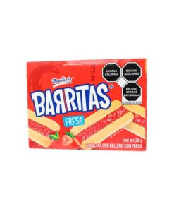 Barritas de fresa Marinela