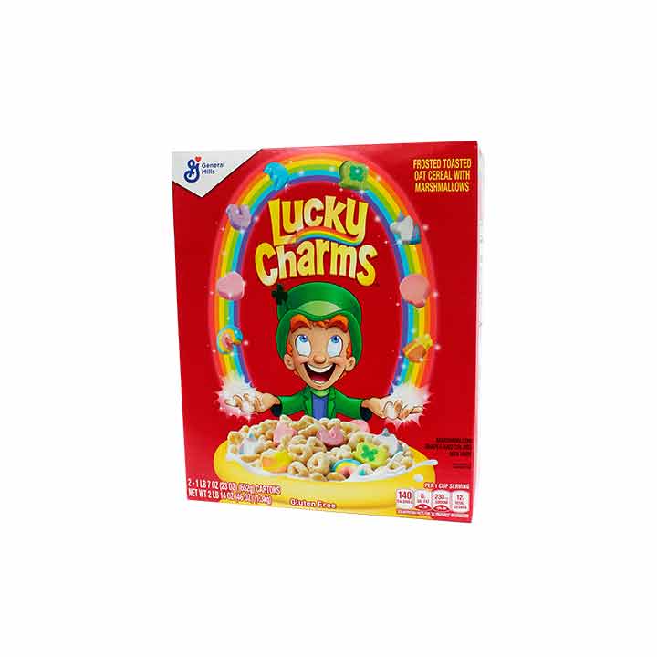 Cereal de trigo con malvaviscos Lucky Charms