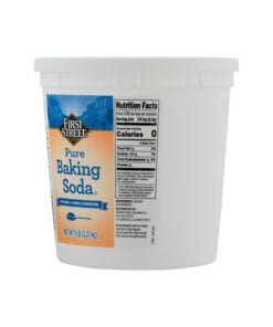 Alternative view of Bicarbonato de sodio en polvo First Street (2.27 kg)