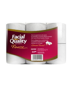 Alternative view of Papel higiénico finesse Facial Quality (12 rollos)