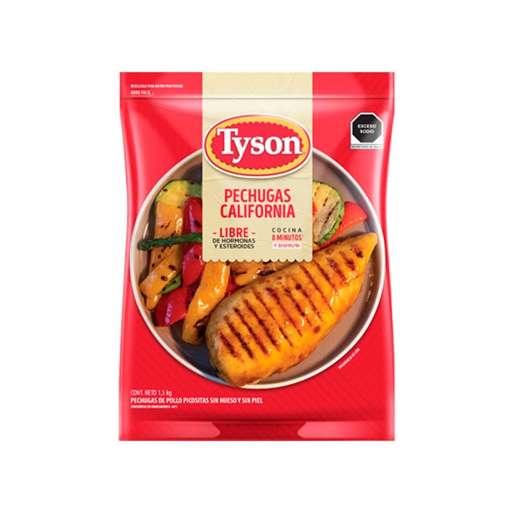 Pechugas California Tyson (1.5 kg)