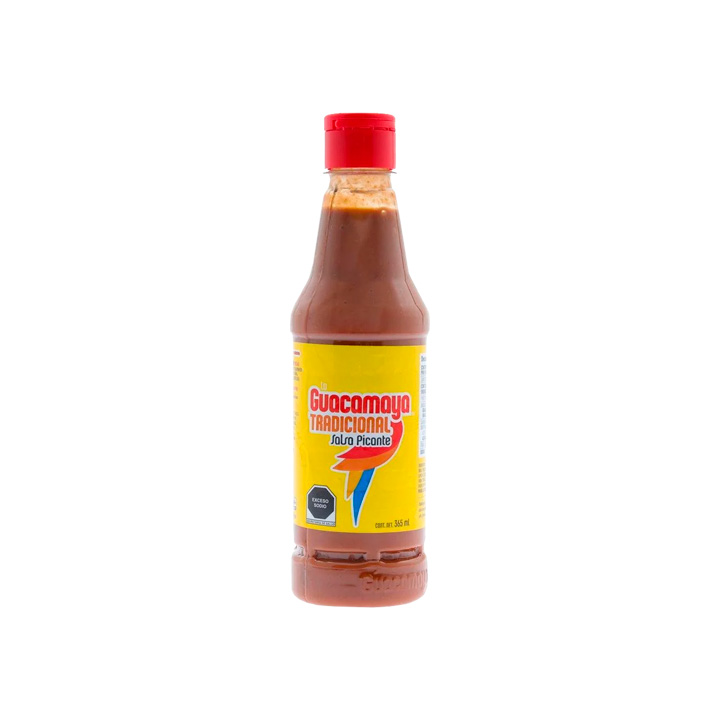 Salsa tradicional picante Guacamaya (365 ml)