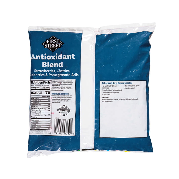 Mezcla de frutas congeladas antioxidantes First Street - Image 2