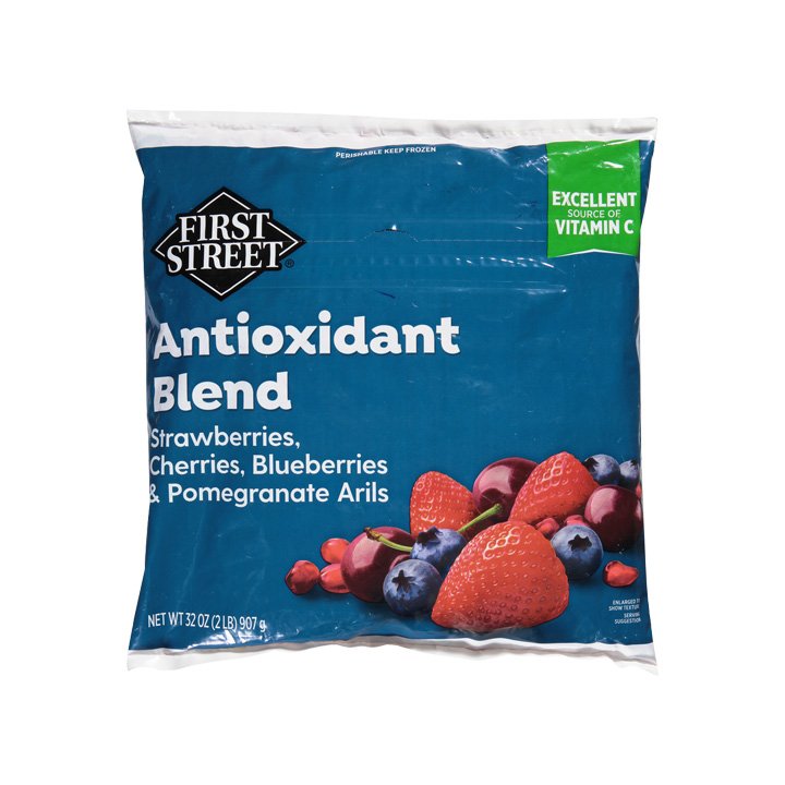 Mezcla de frutas congeladas antioxidantes First Street