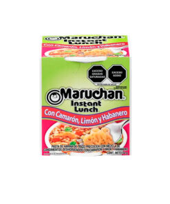Sopa instantánea sabor camarón limón y habanero Maruchan
