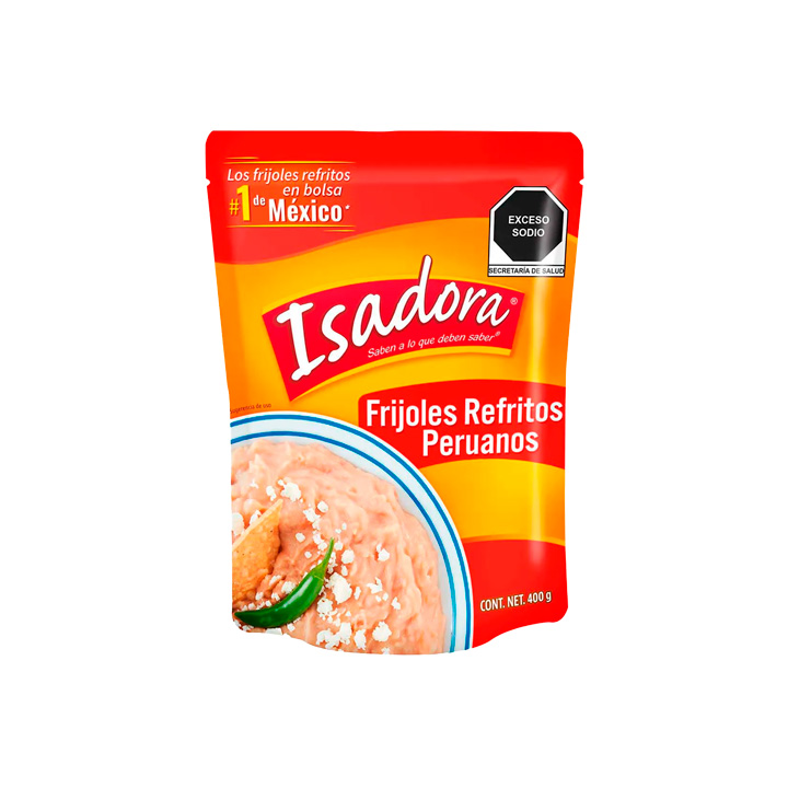 Frijoles refritos peruanos Isadora (400 g)