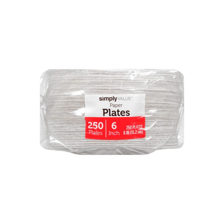 Platos de papel 6" Simply Value (250 pz) - Image 3