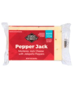 Queso pepper jack barra con jalapeño First Street