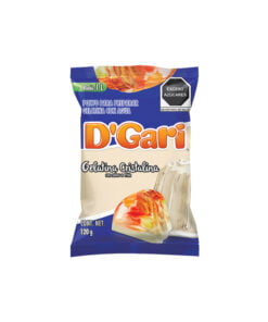 Polvo para preparar gelatina cristalina sabor piña