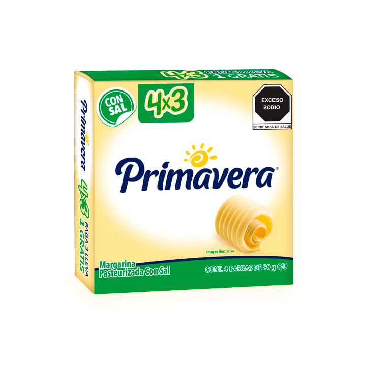 Margarina Primavera con sal