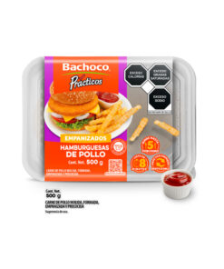 Alternative view of Hamburguesa de pollo Prácticos Bachoco