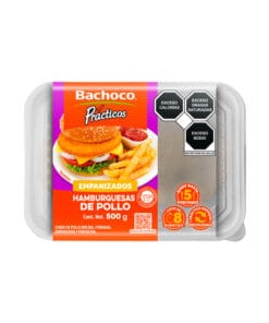 Hamburguesa de pollo Prácticos Bachoco