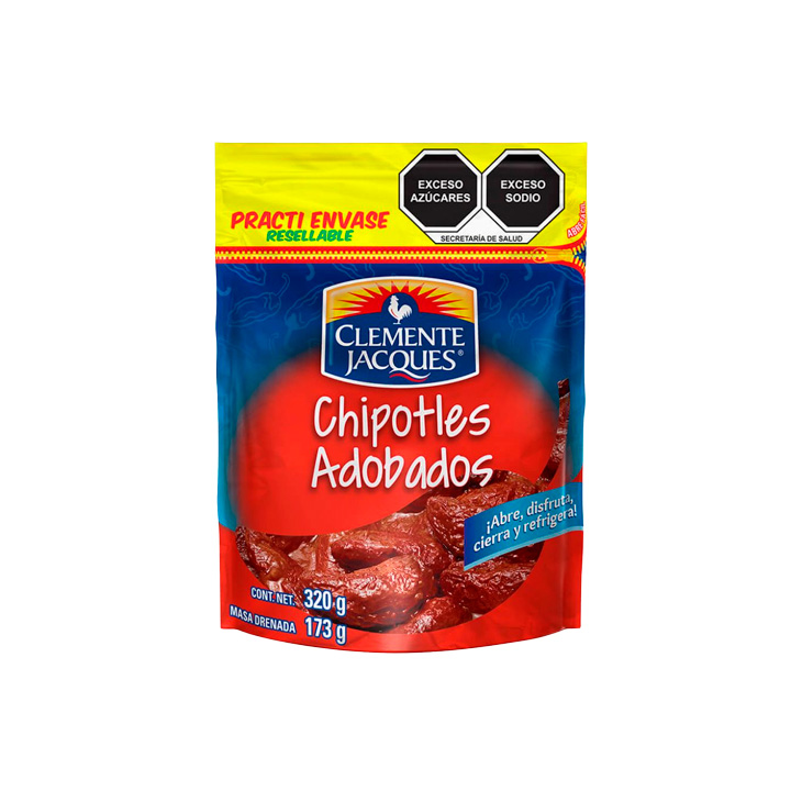 Chile chipotle pouch Clemente Jacques
