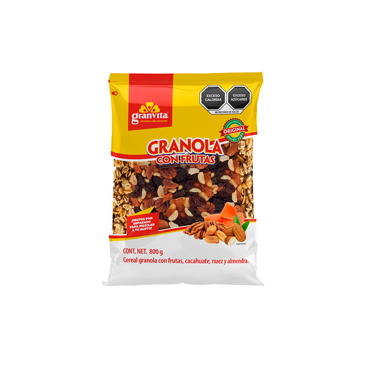 Granola con frutas Granvita