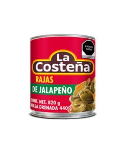 Jalapeños en rajas La Costeña