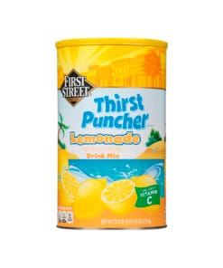 Bebida en polvo sabor limonada First Street