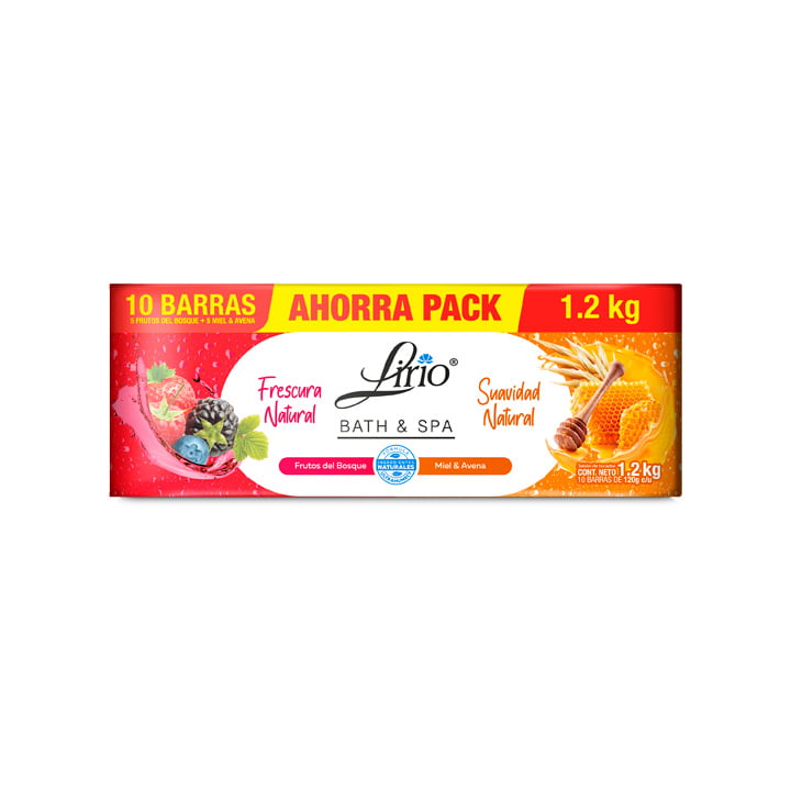 Jabón para tocador bath & spa Lirio