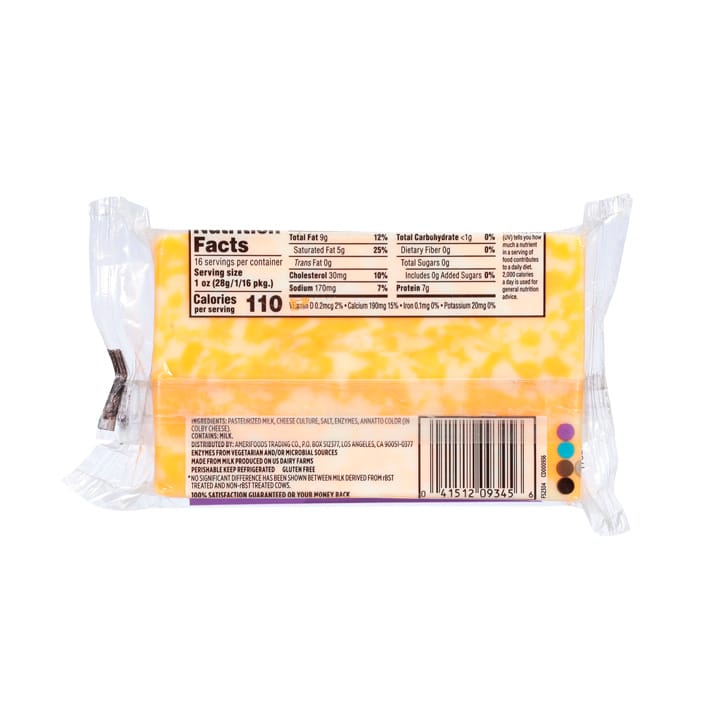 Queso colby jack en barra First Street - Image 2