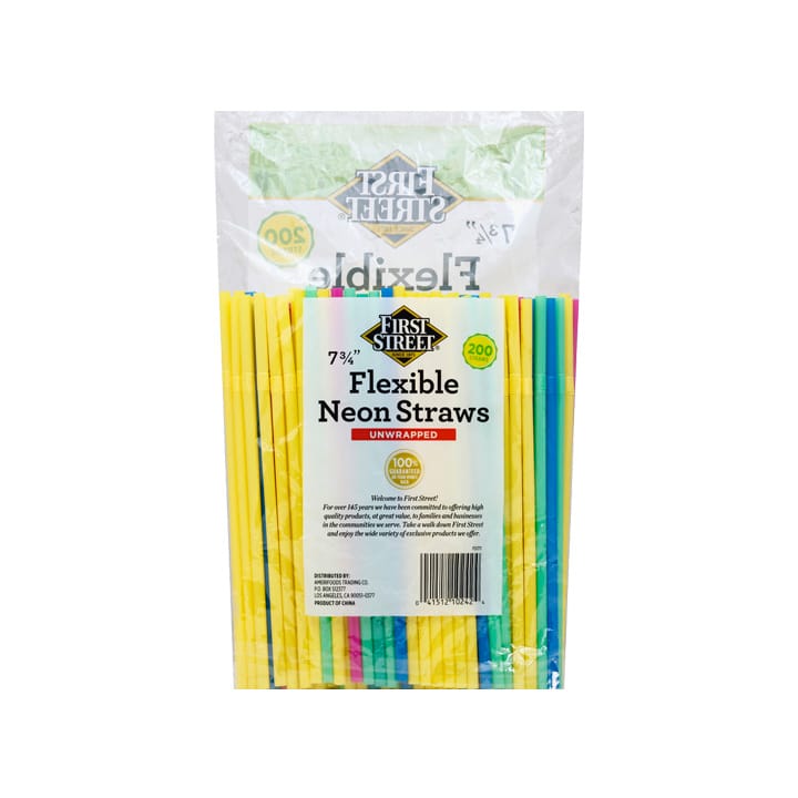 Popotes flexibles neón First Street - Image 2