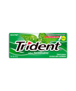 Chicles sabor yerbabuena Trident val-u-pak