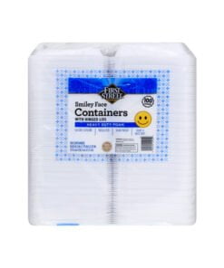 Recipiente foam smile de un compartimiento