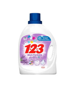 Detergente líquido lavanda antibacterial 123