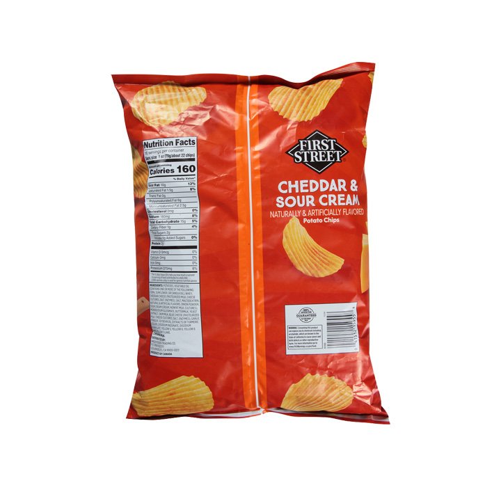 Papas sabor crema y cheddar First Street - Image 2