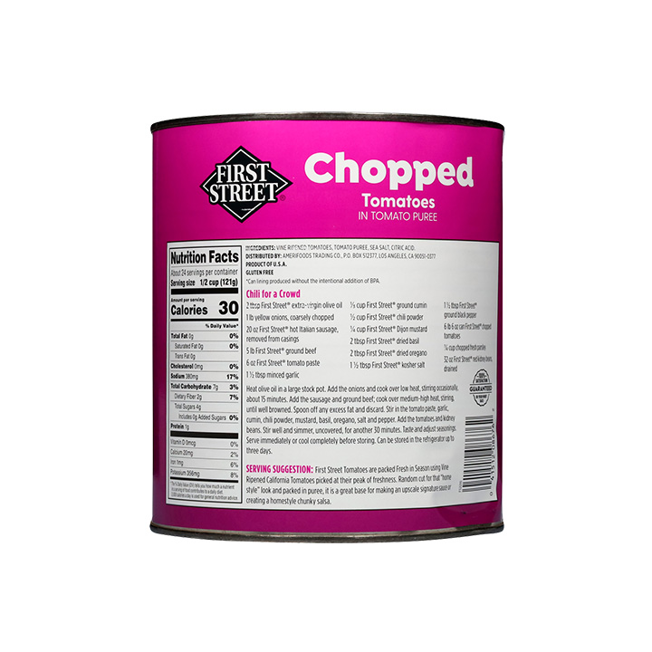 Tomate en trocitos con puré First Street - Image 2