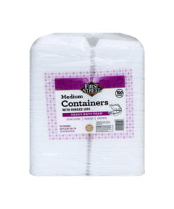 Recipiente mediano de un compartimiento con tapa First Street