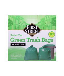 Bolsas verdes para basura
