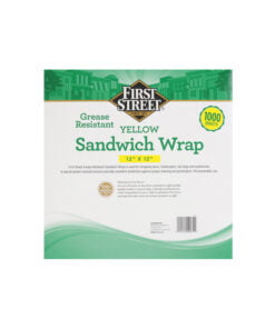 Alternative view of Envoltura amarilla para sandwich First Street