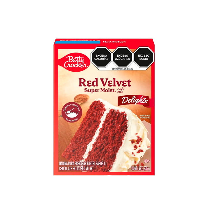 Harina para pastel red velvet Betty Crocker