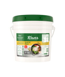 Caldo de pollo Knorr en cubeta
