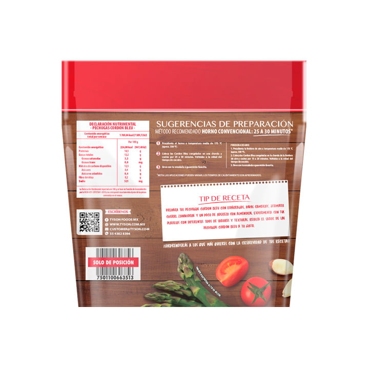 Pechuga cordon bleu Tyson - Image 2