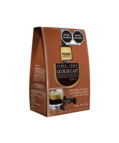 Pirámide de chocolates con relleno sabor licor de café Picard