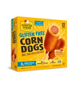 Corn dogs sin gluten Foster Farms
