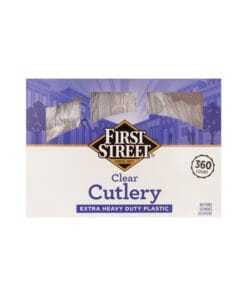 Cubiertos de plástico heavy duty First Street