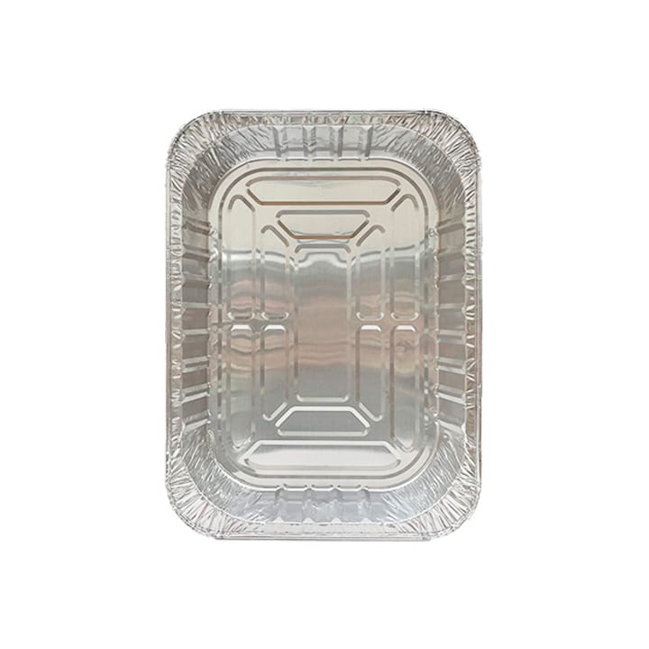 Charola rectangular grande de aluminio Aluplastic