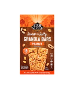 Barras de granola con cacahuate First Street