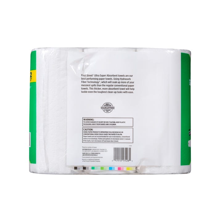 Toalla en rollo ultra absorbente First Street - Image 2