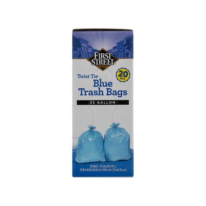 Bolsas azul para basura 33 galones First Street - Image 2