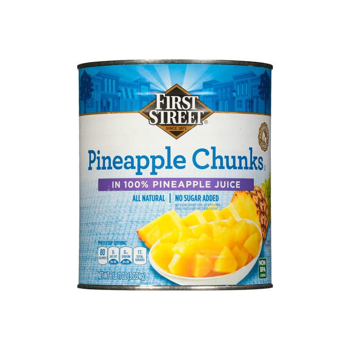 Piña en trozos First Street
