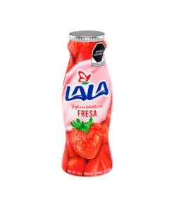 Yoghurt bebible sabor fresa LALA