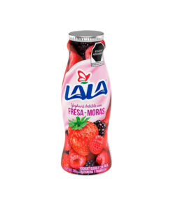 Yoghurt bebible sabor fresa y moras LALA