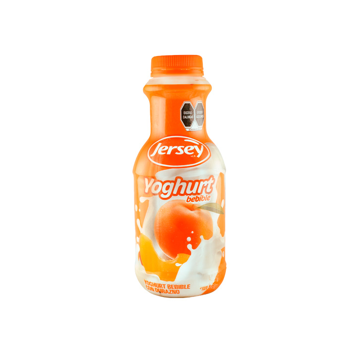 Yoghurt bebible sabor durazno Jersey