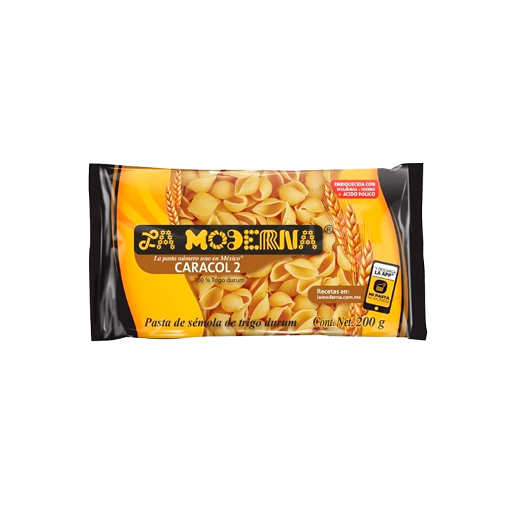 Pasta caracol 2 La Moderna