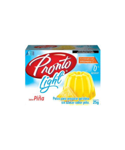 Gelatina light sabor piña Pronto